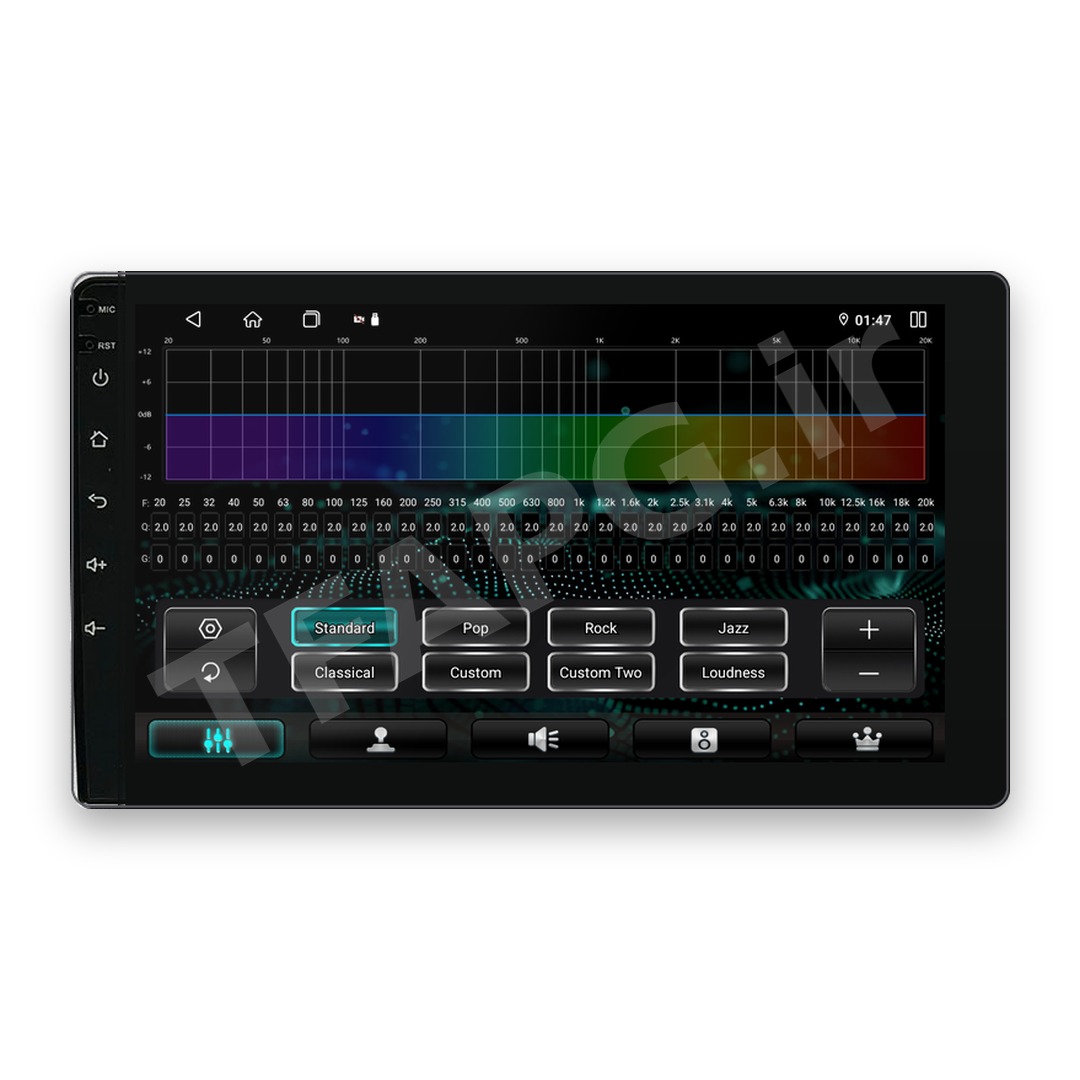 اکولایزر 32 باند DSP مانیتور V650
