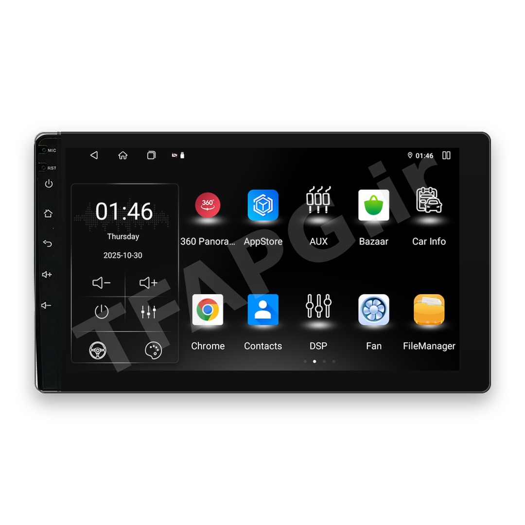 صفحه برنامه‌ها مانیتور V650