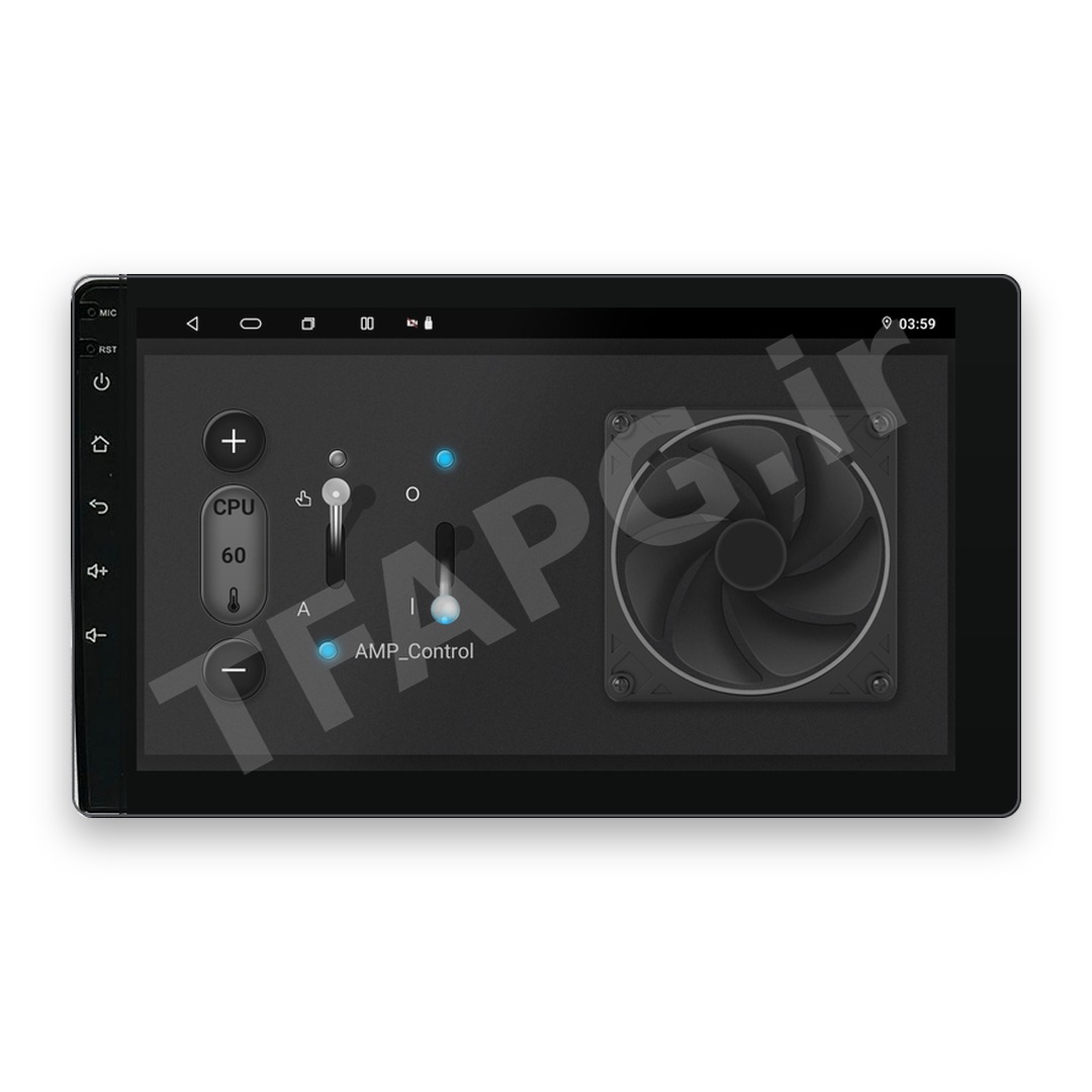 کنترل فن خنک‌کننده مانیتور V600