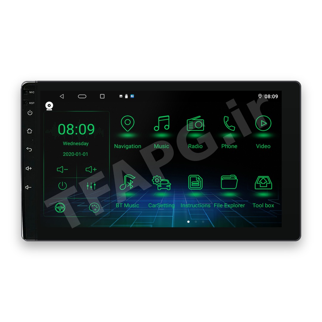 مانیتور فابریک یونیورسال VCM326 نسخه 9 اینچ
